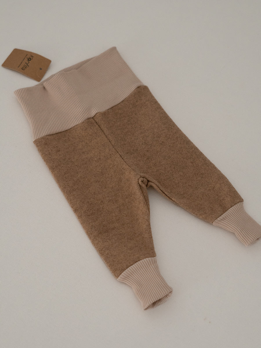 Pantalon Cachemire Beige