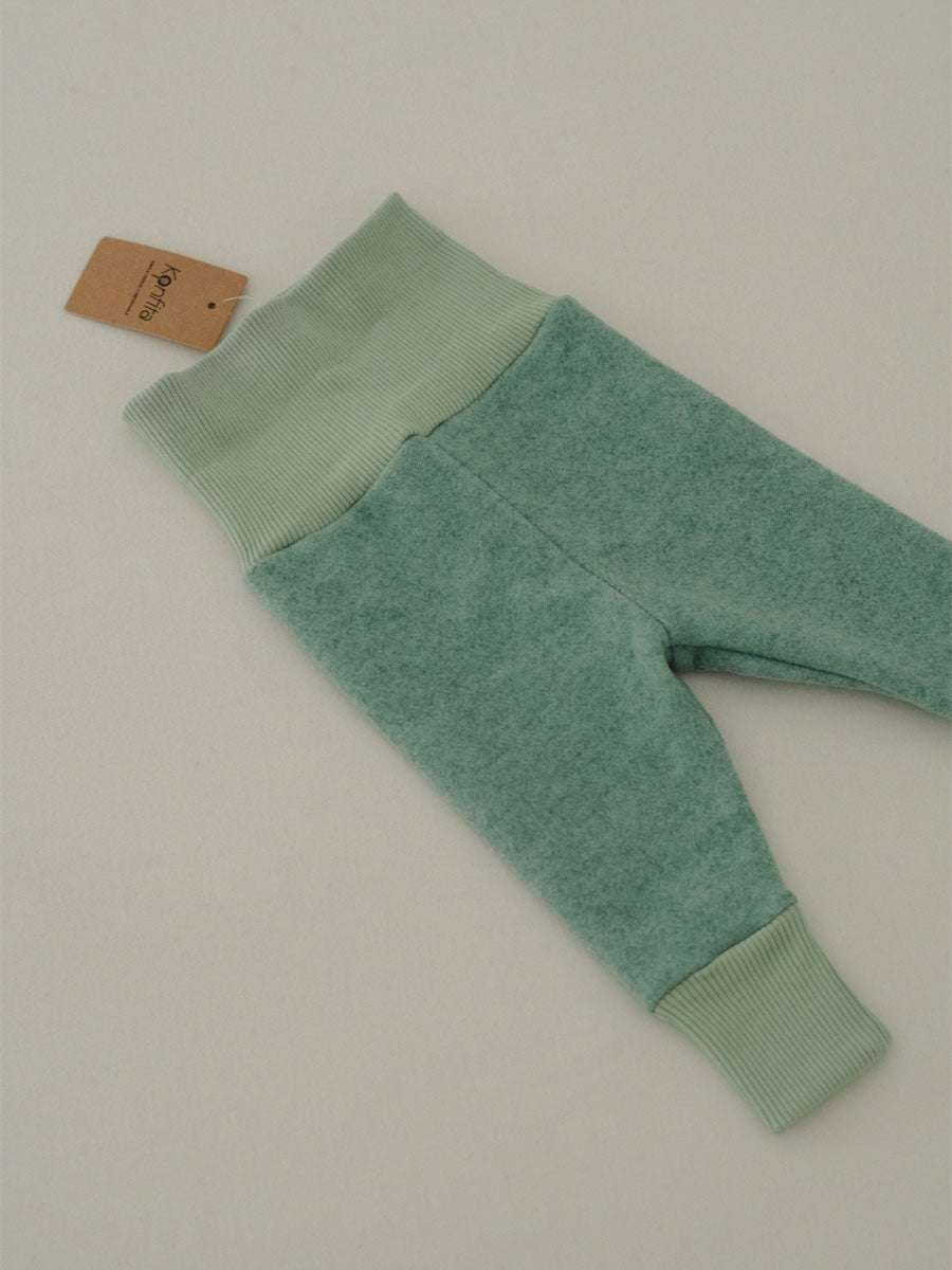 Pantalon Cachemire Vert